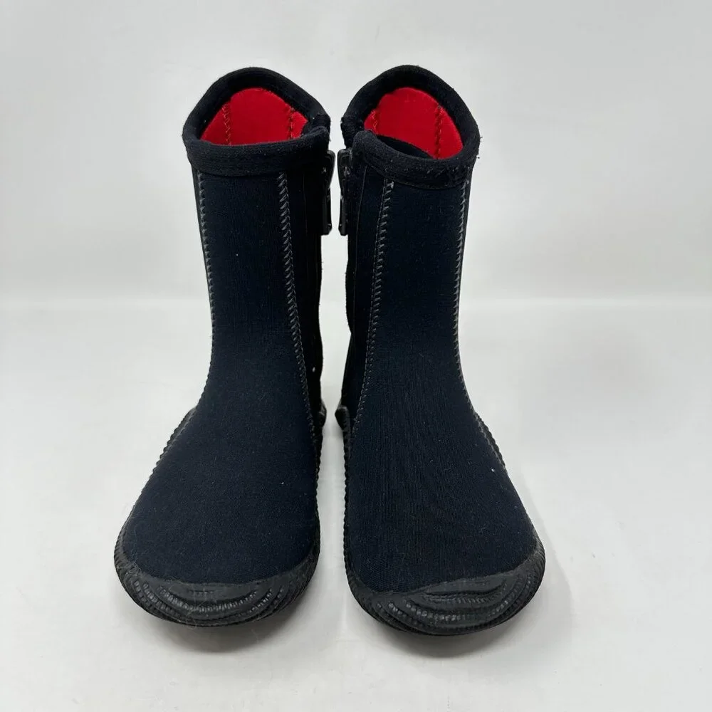 Aqua Lung EchoZip Ergo Size 5 (6.5mm) Black Scuba Diving Sock Boots Shoes